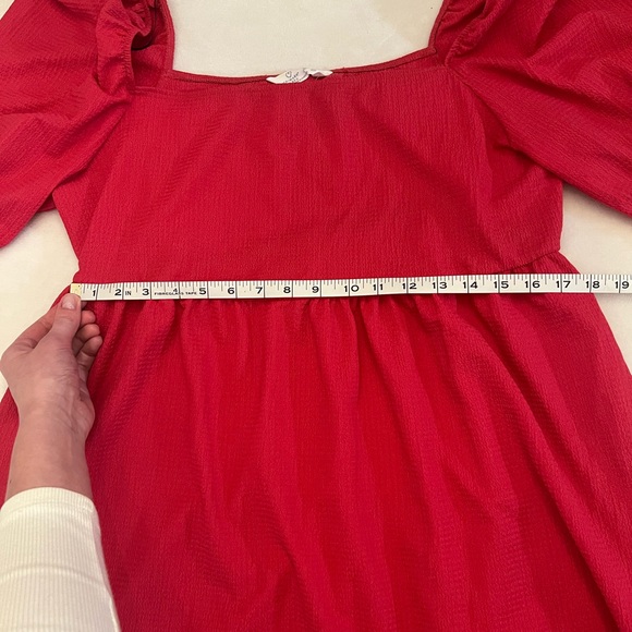 Primark | Elegant Puff Sleeve Dress - Picture 6 of 7